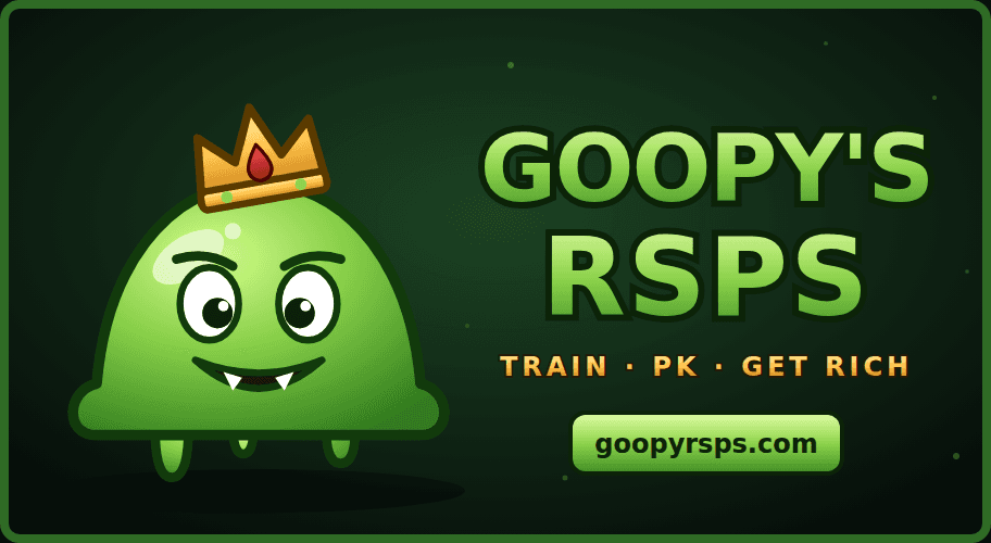 Goopy RSPS - RuneScape Private Server